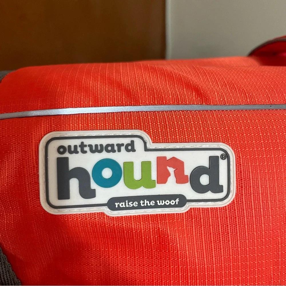 Outward Hound Granby RipStop Dog Life Jacket, X-Large, Bright Orange